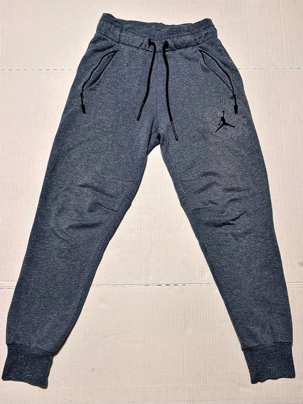 Air Jordan Jumpman Fleece Joggers Mens XS Blue Heather Sweatpants